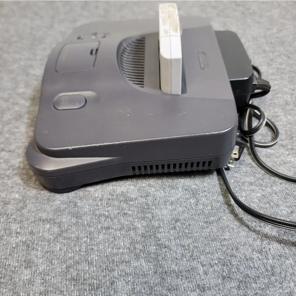Nintendo 64 Console Bundle N64 w/ 2 OEM Controllers + Game Tested Works